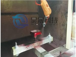 鬆下電飯煲殼噴塗機器人